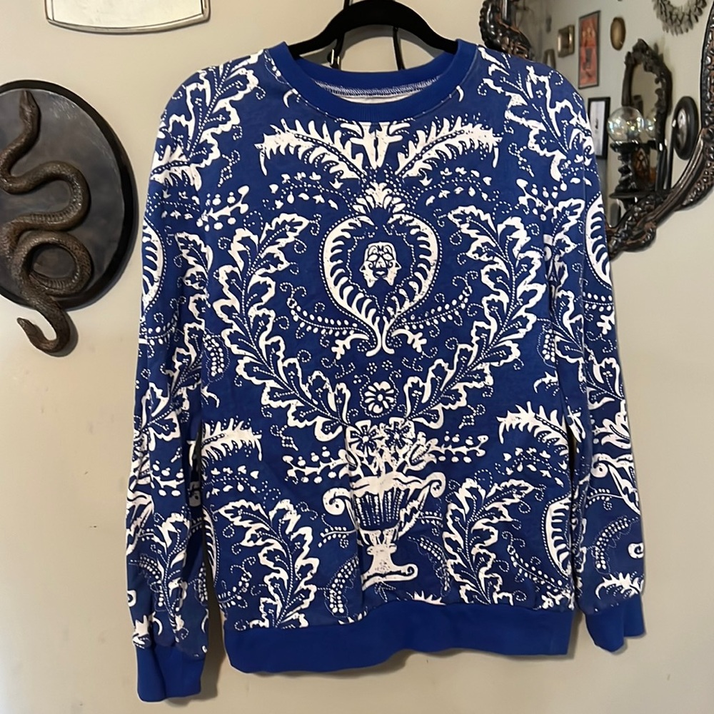 Vintage look Moss clothing Co. print sweatshirt